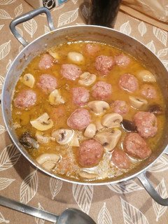 Una foto de 249. Mandonguilles amb bolets de L'àvia