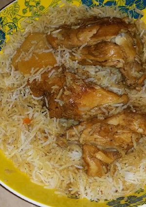 صورة لوصفة كبسة دجاج