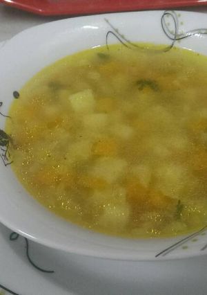 صورة لوصفة شوربة الخضار