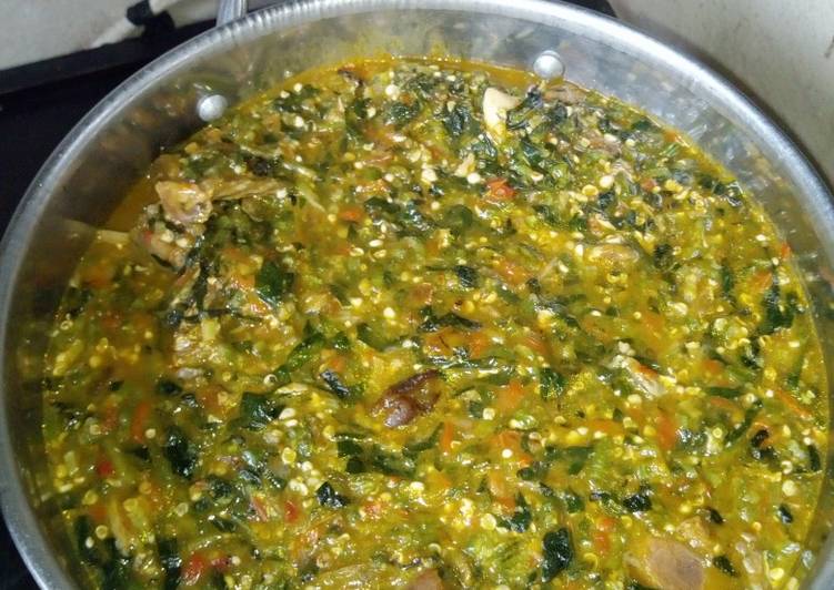 Recipe of Homemade Delicious Okro Soup