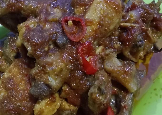 Resep Ayam Bumbu Rujak, Sempurna