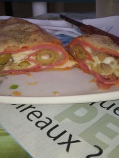 Una foto de Rollo de pizza
