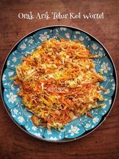 Foto resep Orak Arik Telur Kol Wortel
