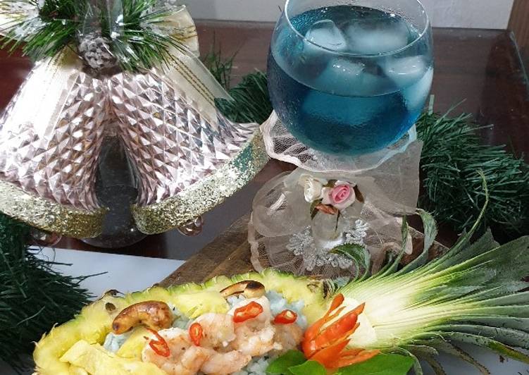 Bumbu 13. Nasi goreng biru telang / nasi goreng biru | Bahan Membuat 13. Nasi goreng biru telang / nasi goreng biru Yang Paling Enak