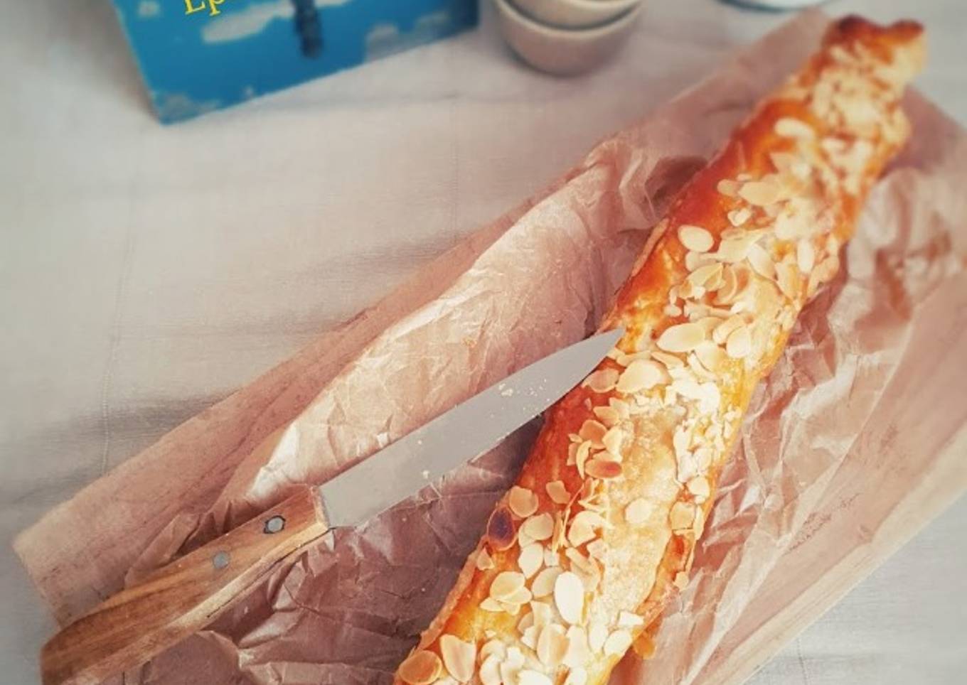 Baguette feuilletée au sucre