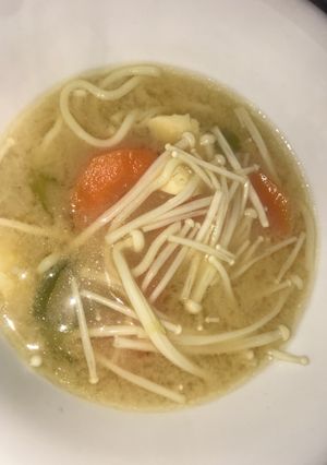A picture of Quick and easy miso soup.
