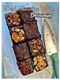 Dark Chocolate Coffee Brownies /GFREE