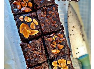 Foto resep Dark Chocolate Coffee Brownies /GFREE