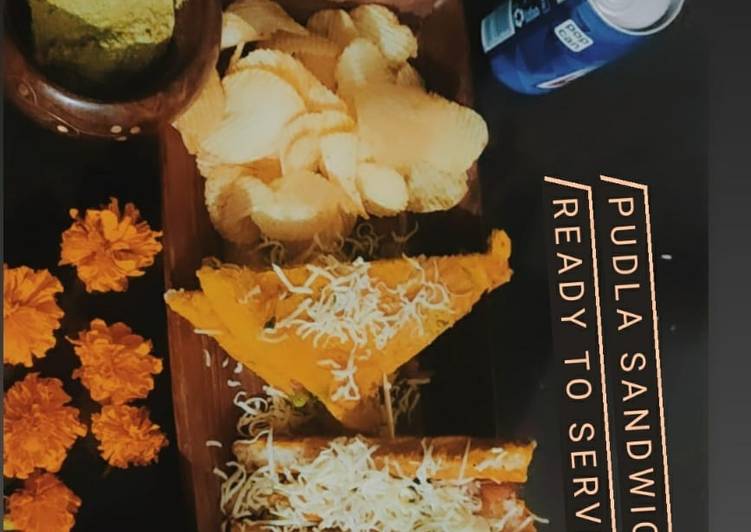 Simple Way to Prepare Perfect Cheese sandwich pudla