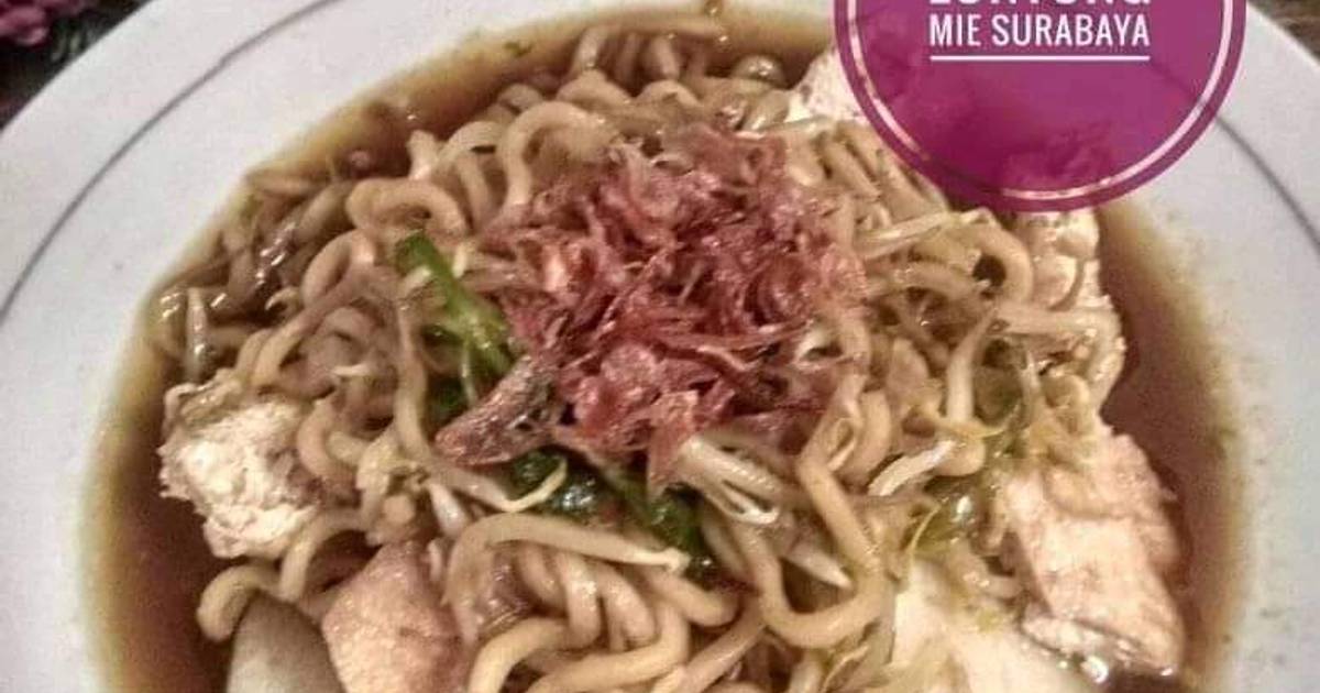 Resep Lontong Mie Surabaya Oleh Aikoby's Kitchen - Cookpad