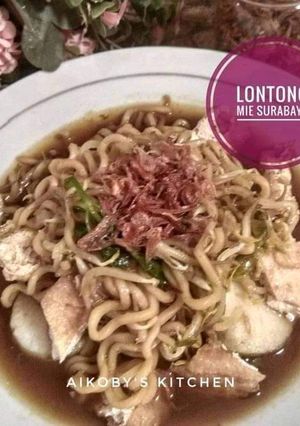 Foto resep Lontong Mie Surabaya