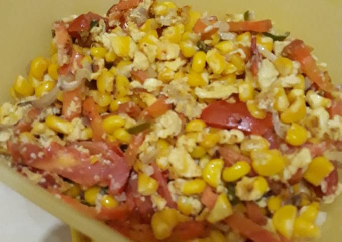 Langkah Mudah untuk Menyiapkan Orak Arik Jagung Wortel Sederhana Anti Gagal