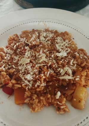 Una foto de Guiso de arroz