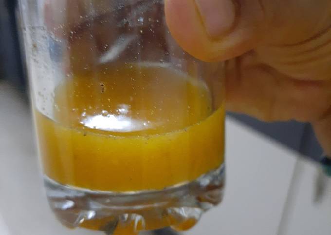 Easiest Way to Make Fancy Orange juice for Vegetarian Food