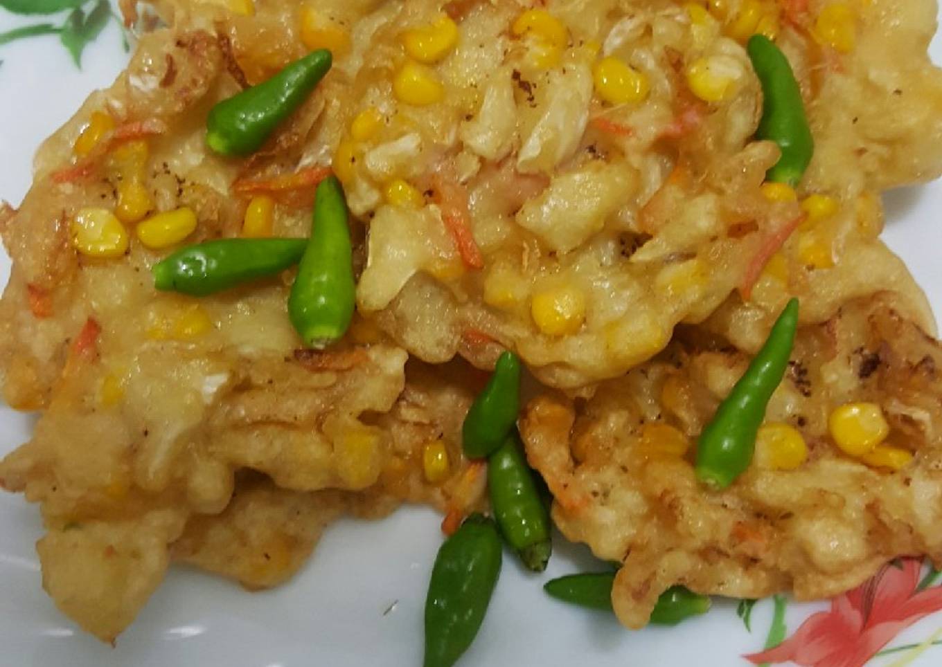 Bakwan Jagung Putih Telur