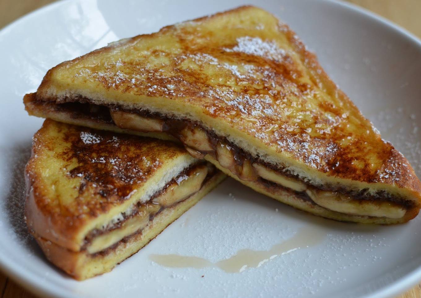 Nutella Mascarpone Banana Sandwich by T.