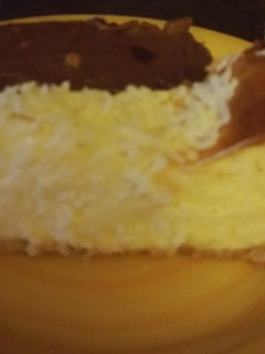 A picture of White Chocolate Cheesecake.