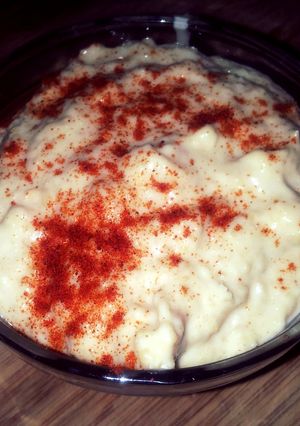 A picture of Roasted Garlic Hummus.