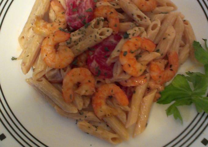 Step-by-Step Guide to Make Exotic Mamas Shrimp Pasta for Lunch Recipe