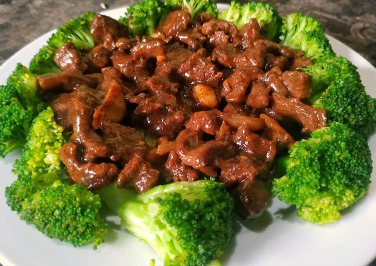 Resep Daging cah brokoli Lezat