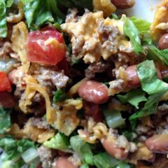 A picture of Turkey Taco Salad.