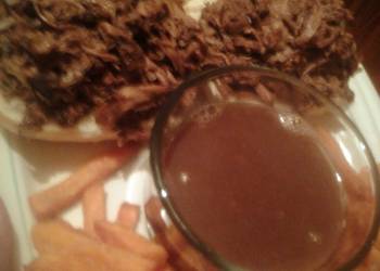 How to Recipe Yummy Amazing French Dip Sandwiches with Au Jus