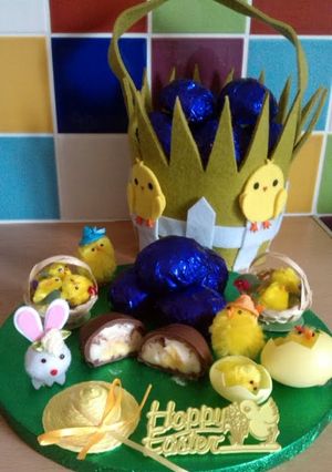 A picture of Vickys (like Cadburys) Creme Eggs, Easter Special GF DF EF SF NF.