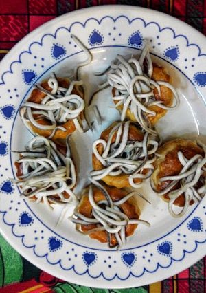 Foto principal de Volovanes de gulas al ajillo