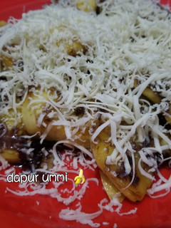 Foto resep Pisang Penyet Susu Keju