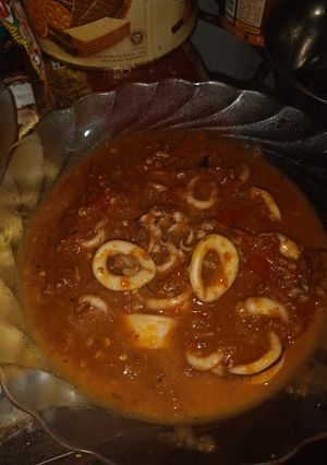 Foto resep Cumi sambal tomat pedas manis