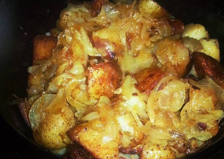 Recipe of Potatoes with Caramelized Onions