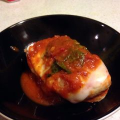 A picture of Daniel's Healthy Baked Chicken Parm.