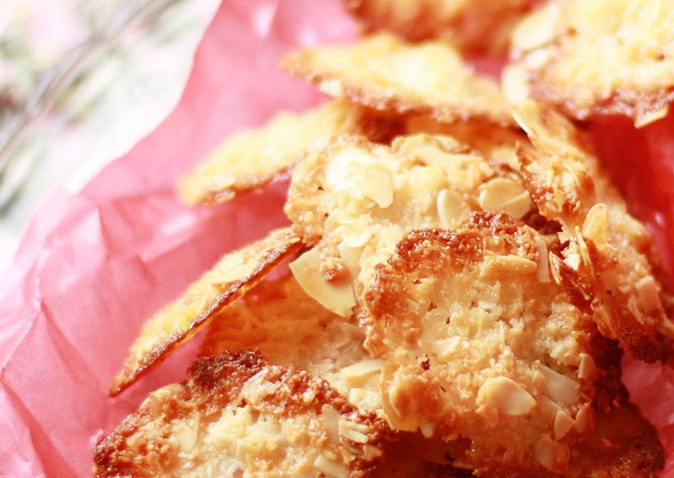 Coconut Almond Cookies Made with Marshmallows