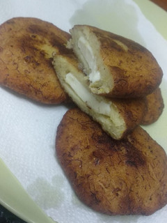 Una foto de Empanada plátano maduro