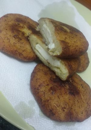 Una foto de Empanada plátano maduro