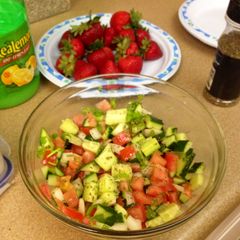 A picture of Persian Salad (Shirazi).