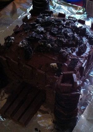 A picture of Castle Cake.
