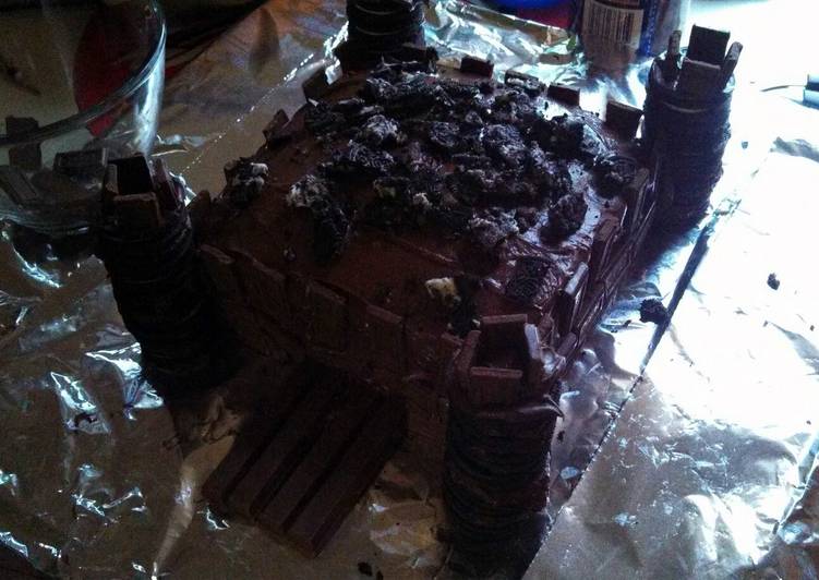 How to Make Super Quick Homemade Castle Cake