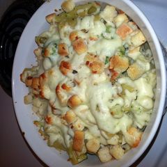Broccoli-Cauliflower Chicken Casserole A picture of Broccoli-Cauliflower Chicken Casserole.