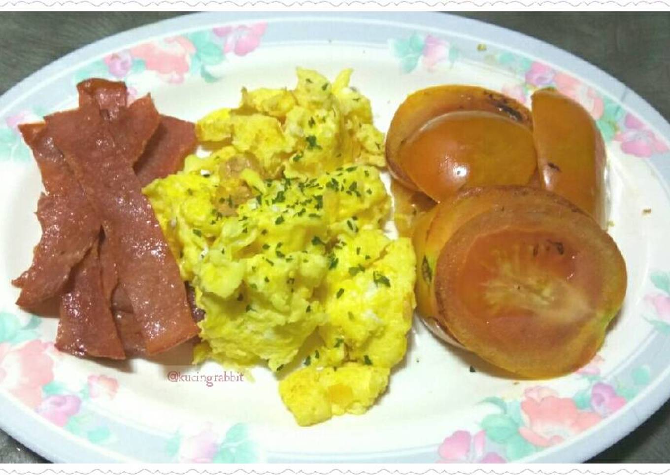 (Half) American Breakfast #Keto