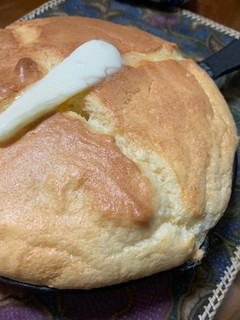 孤獨の下午茶「舒芙蕾熱蛋糕鬆餅」 的食譜成品照片