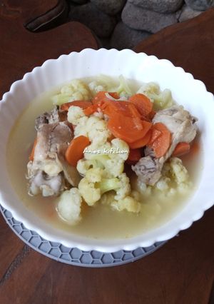 Foto resep Sop Kembang Kol Ayam