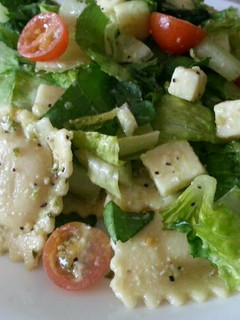 A picture of Pesto Pasta Salad.