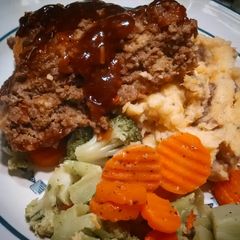 A picture of Rachael's famous meatloaf.