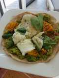 Breakfast flat bread