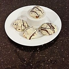 A picture of Shortbread Cloud Chip Cookies.