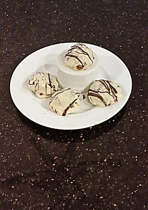 A picture of Shortbread Cloud Chip Cookies.