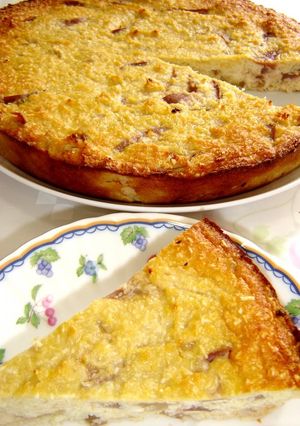 A picture of Healthy with Okara Apple-Coconut Cake.