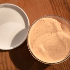 A picture of Pumpkin Spice Frozen Custard.