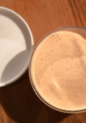 A picture of Pumpkin Spice Frozen Custard.